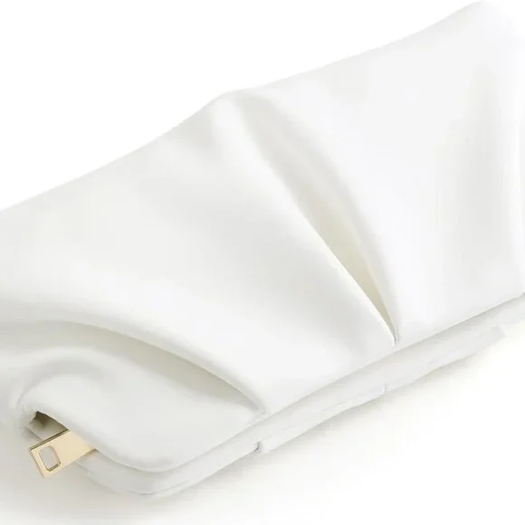 Elegant Women’s Pleated PU Clutch Bag - Versatile Crossbody & Evening Purse